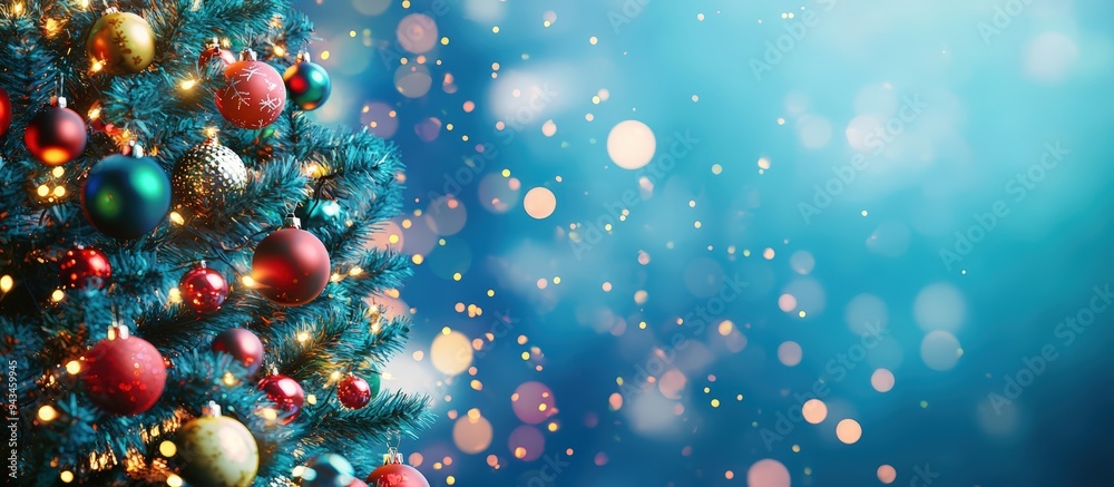 Christmas tree with ornaments