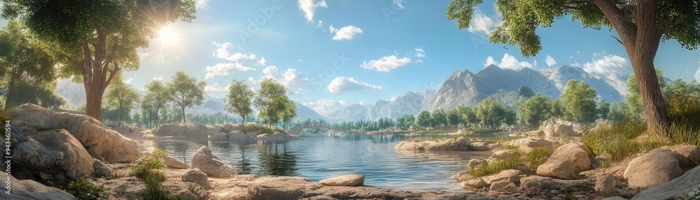 Riding a roller coaster through a fantasy landscape, rapid twists, and loops, VR thrill ride, 3D animation Riding a roller coaster through a fantasy landscape, rapid twists, and loops, VR thrill ride, 3D animation