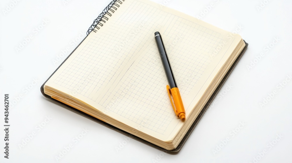 Blank Notebook With Pen Blank Notebook With Pen