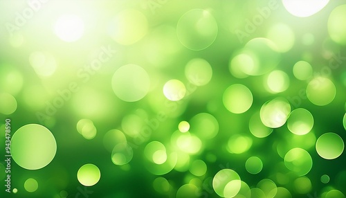 abstract green bubble bokeh background green bokeh light effect texture background