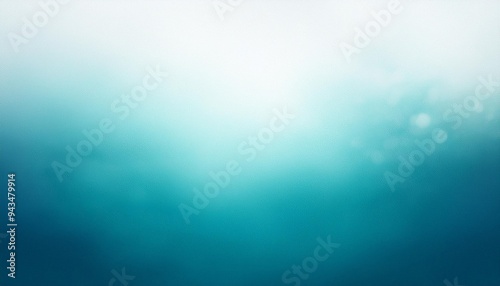 white and blue gradient background with soft hazy foggy white border and darker aquamarine or turquoise blue grunge texture design