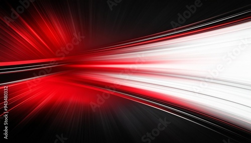 black white red sporty background speed motion design with spot strip and copy space modern minimal in cheerful and freedom energy feeling