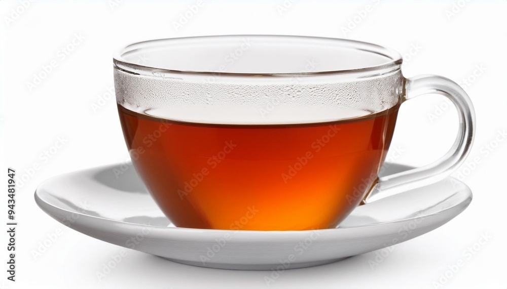 a cup of tea isolated on white background a cup of tea isolated on white background