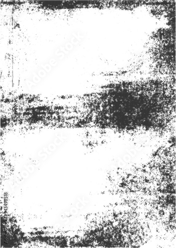 Halftone vector ink texture with a transparent background 