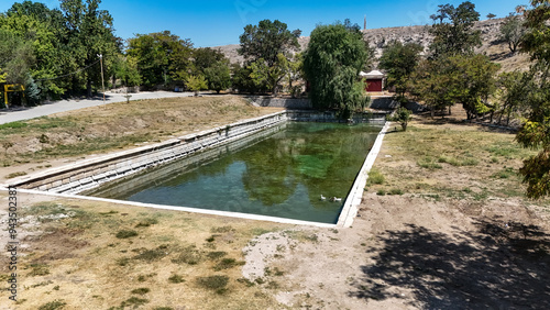 The Roman pool,  Roman Empire Period Tyana, Cappadocia, Turkey photo