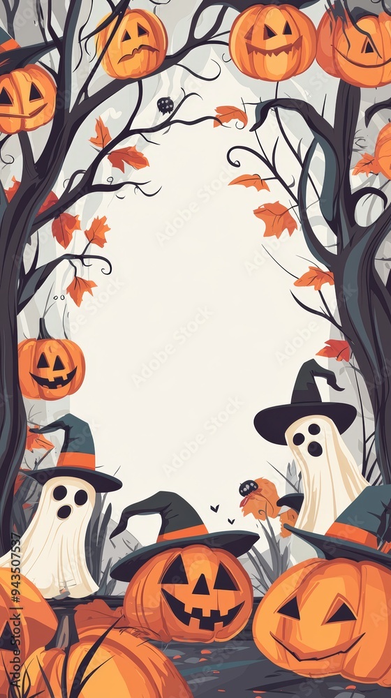 Spooky Halloween pumpkins Spooky Halloween pumpkins