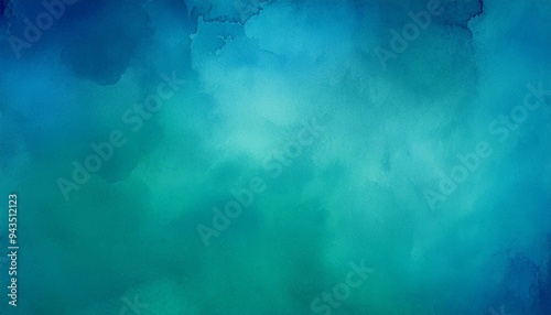 cool blue green aqua teal watercolor grunge gradient paint texture