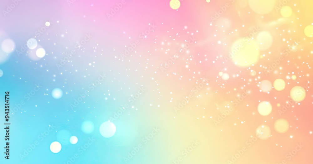 A delicate background of blue, pink and yellow dissolved colors. A delicate background of blue, pink and yellow dissolved colors.