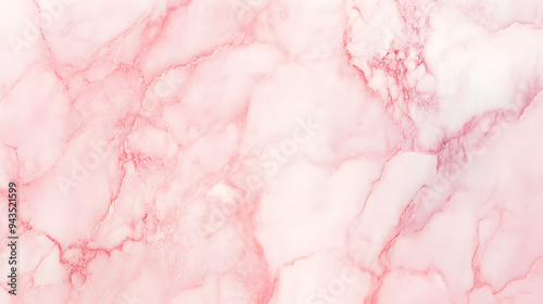 Soft pink marble texture featuring intricate veining, creating a delicate and calming aesthetic suitable for backgrounds and elegant designs