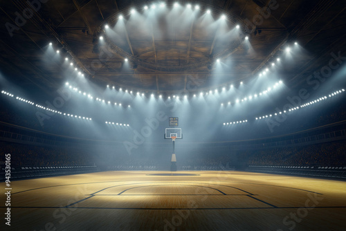 Basketball Stadium Background