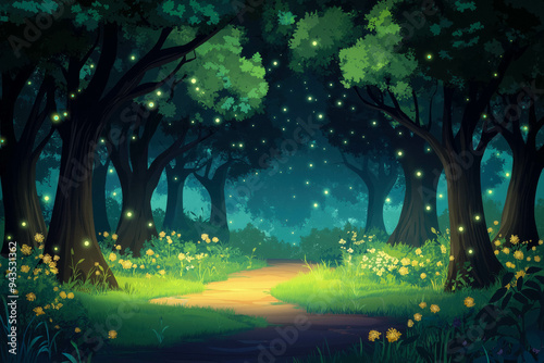 Enchanted Forest Background