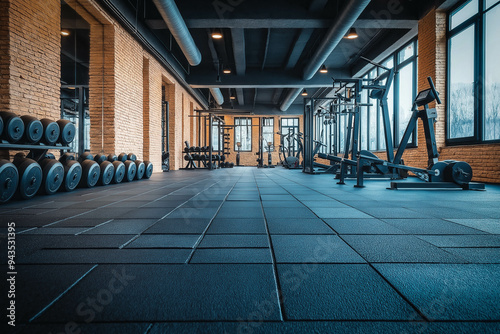 Empty Gym Background