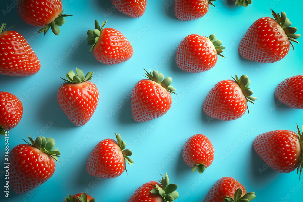 Strawberry Swirl Background Strawberry Swirl Background