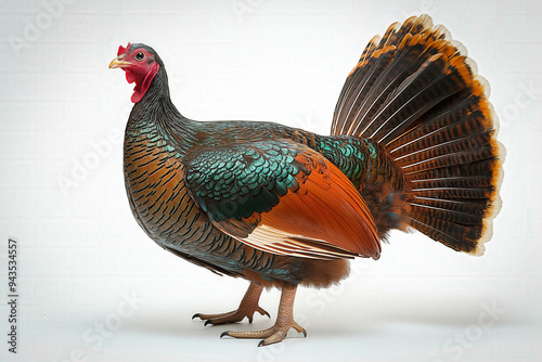 Thanksgiving Turkey On Whit...