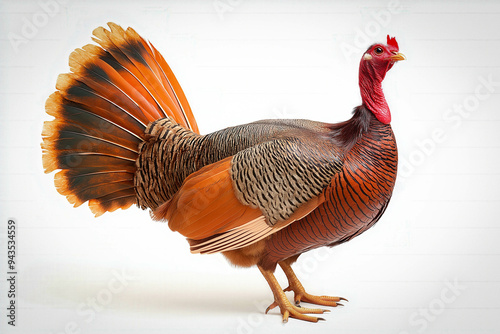 Thanksgiving Turkey On Whit...