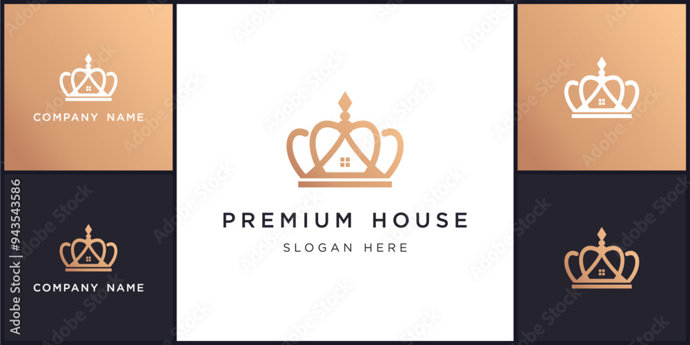vector of premium house logo and icons, can be used in various media easily, editable vector of premium house logo and icons, can be used in various media easily, editable