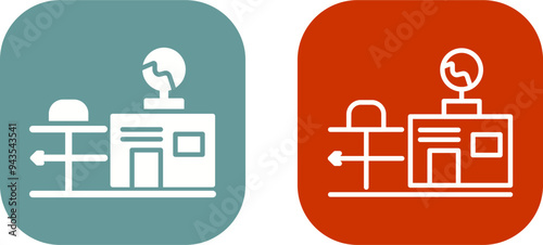 Weather Station Vector Icon