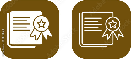 license Vector Icon
