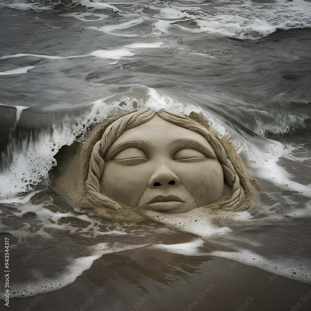 mask on the beach mask on the beach