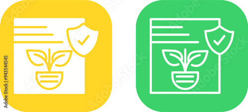 Ecology Protection Vector Icon