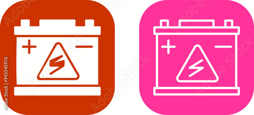 Accumulator Vector Icon