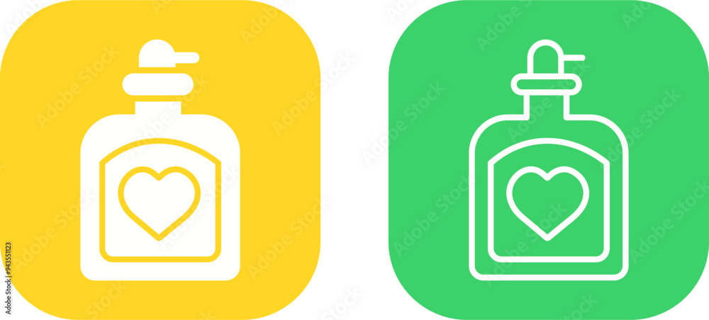 Perfume Bottle Vector Icon Perfume Bottle Vector Icon