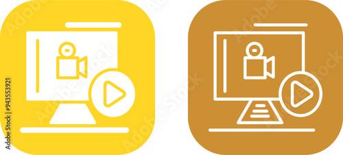 Play Button Vector Icon