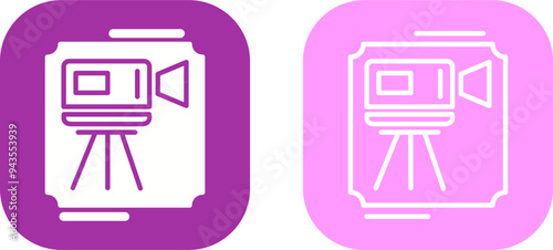 Camcorder Vector Icon