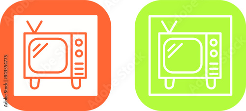 Television Vector Icon