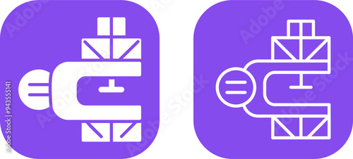Clamp Vector Icon