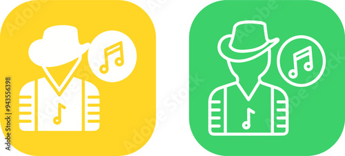 Musician Vector Icon