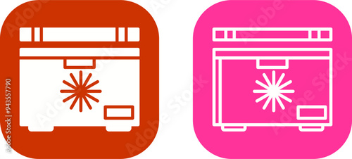 Freezer Vector Icon