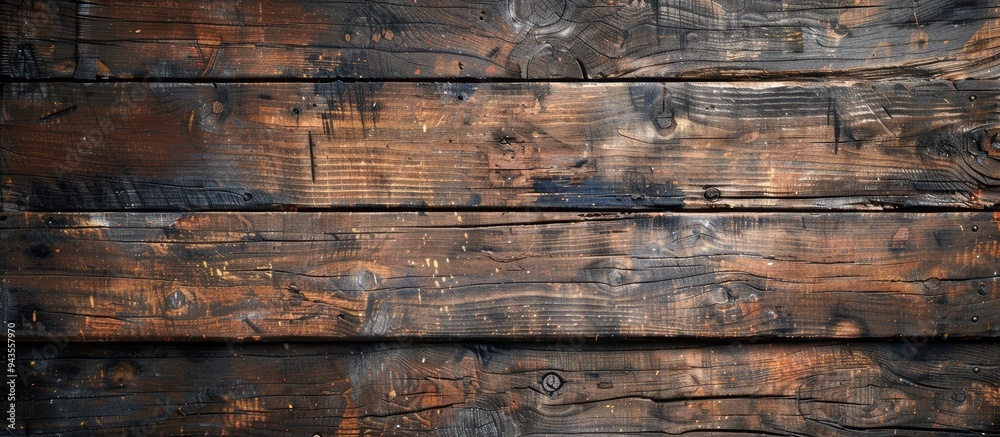 Aged dark textured wooden surface ideal for copy space image Aged dark textured wooden surface ideal for copy space image
