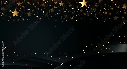 Abstract sparkling festive background.