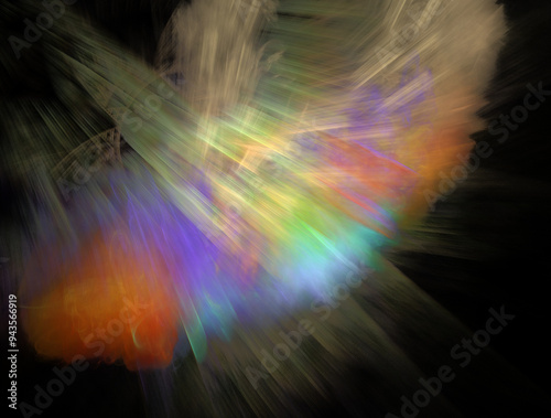 Imaginatory fractal abstract background Image