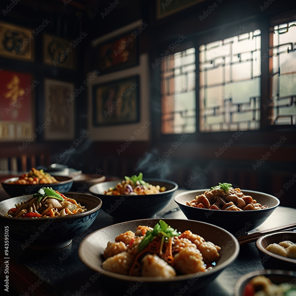 food in a restaurant food in a restaurant