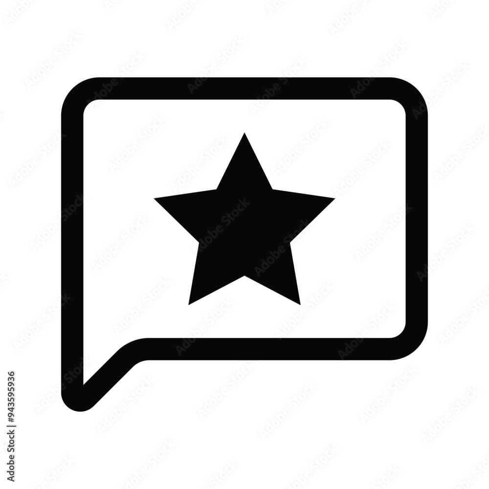 Rating chat icon Rating chat icon