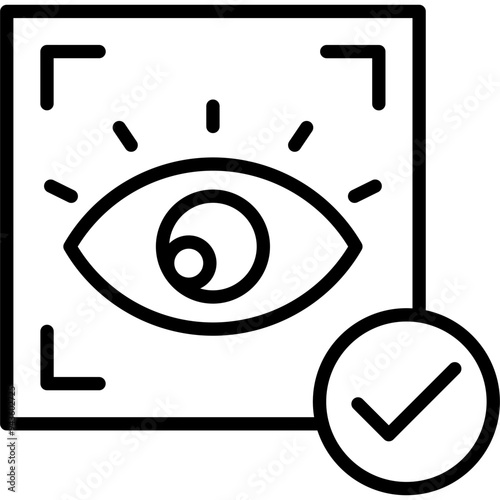 Eye Recognition Icon
