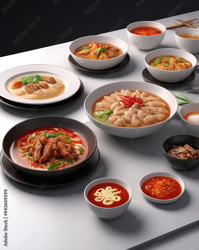 food in a restaurant food in a restaurant