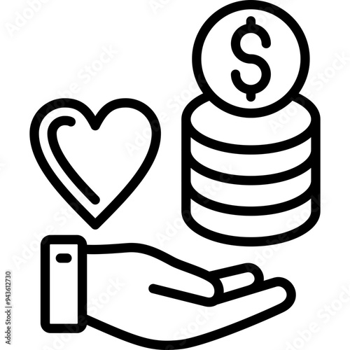 Give Money Icon