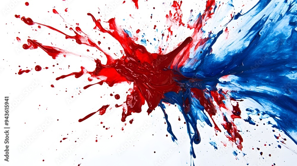 Vibrant Liquid Explosion of Colorful Acrylic Paint in Motion Vibrant Liquid Explosion of Colorful Acrylic Paint in Motion