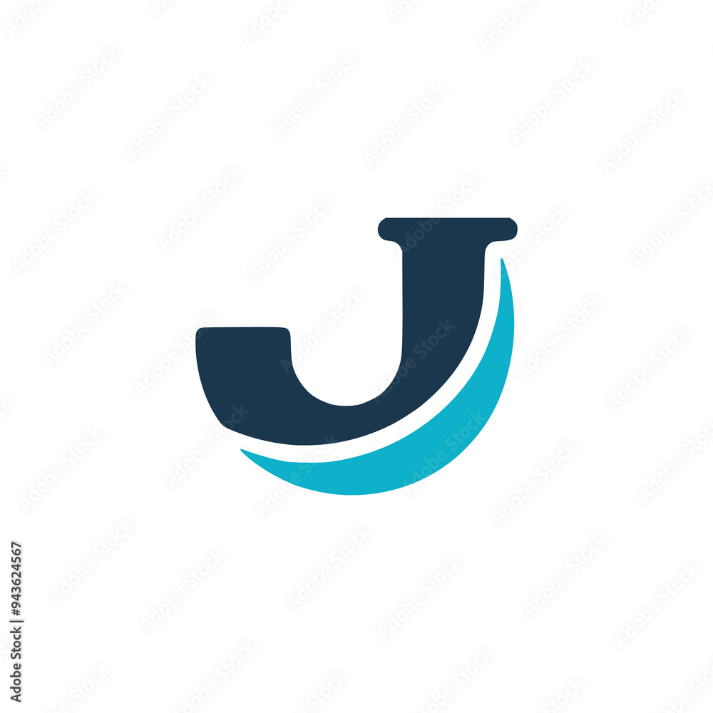letter J travel agency logo vector illustration template design letter J travel agency logo vector illustration template design