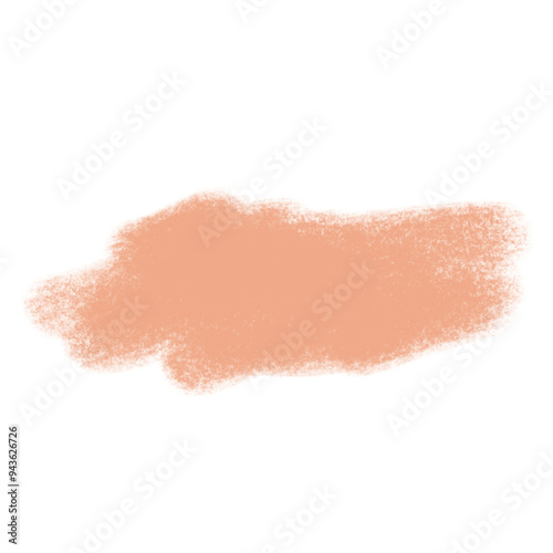 Abstract Peach Cloud