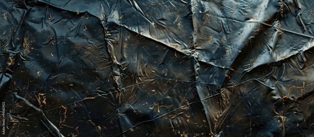 Worn out plastic tarp with an interesting texture perfect for rustic backgrounds in photos with copy space image Worn out plastic tarp with an interesting texture perfect for rustic backgrounds in photos with copy space image