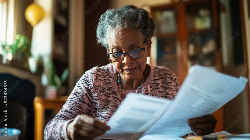 A client reviewing insurance paperwork at home, sitting in a relaxed environment, focused on reading and assessing the documents, representing personal financial planning and insurance management. A client reviewing insurance paperwork at home, sitting in a relaxed environment, focused on reading and assessing the documents, representing personal financial planning and insurance management.