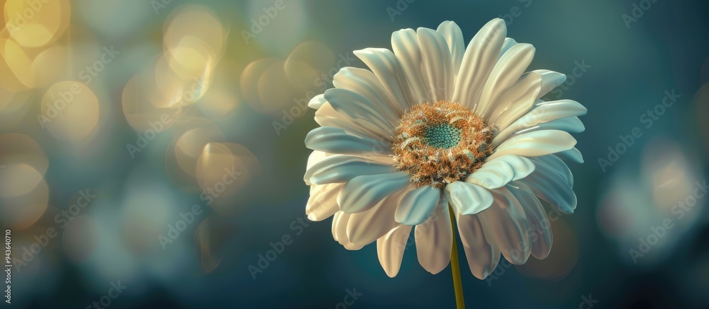 A stunning flower with a clear copy space image by my home A stunning flower with a clear copy space image by my home