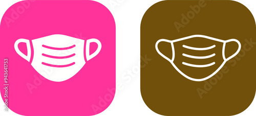 Face Mask Vector Icon