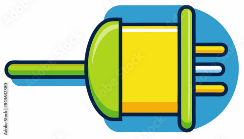 AC power plug icon. stock illustration