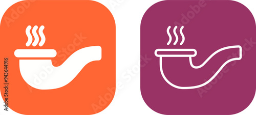 Smoking Pipe Vector Icon