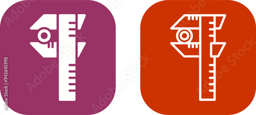 Caliper Vector Icon